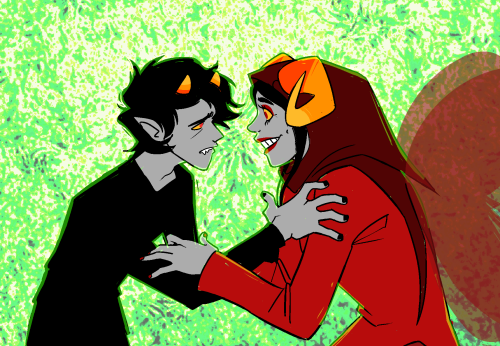 KARKAT: IF WE WEREN'T ALL ABOUT TO DIE, I'D DEDICATE OUR WHOLE TEAM TO FINDING A WAY TO BRING YOU BACK