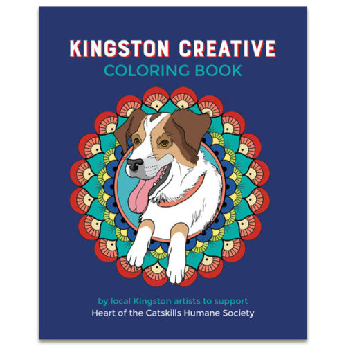 HEY GUYS! So, I contributed 3 pieces to this coloring book themed around cats & dogs. All of the