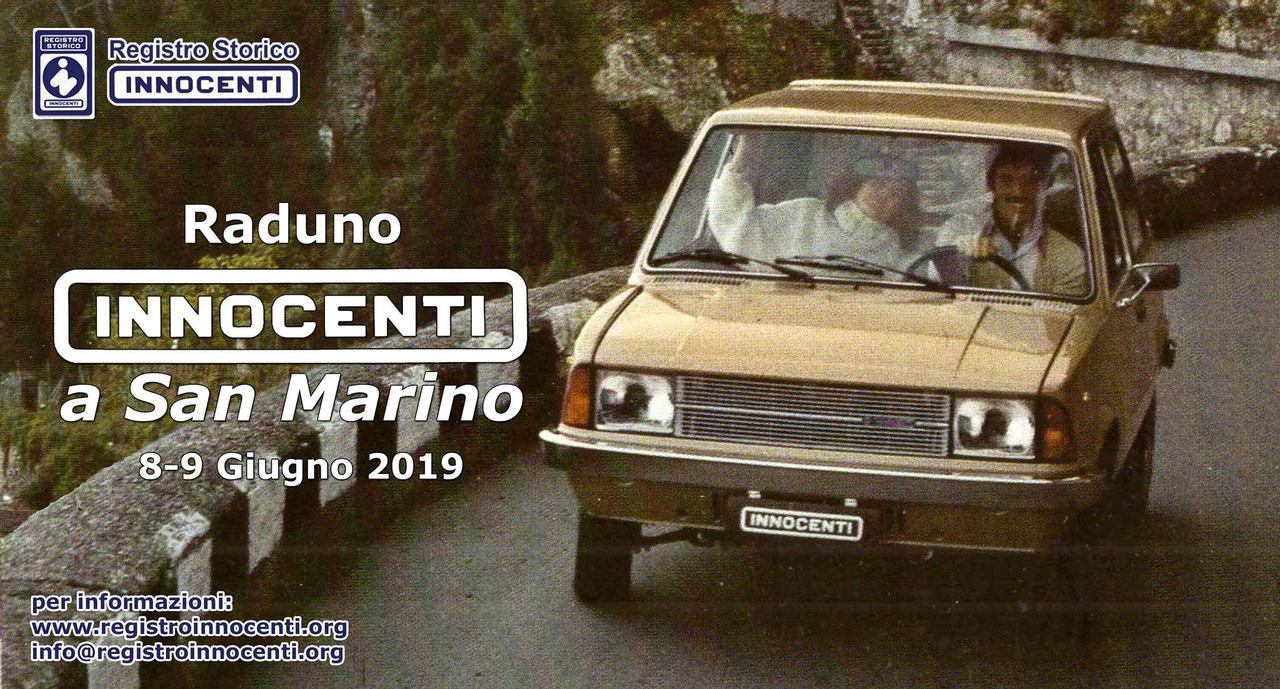 Raduno / Rassemblement / Meeting Innocenti a San Marino 8-9/06/2019 - www.registroinnocenti.org -...
