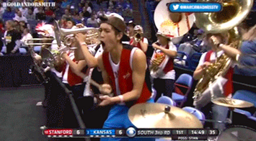 Why isn’t there a bracket for the best March Madness cowbell player? Surely Stanford’s A
