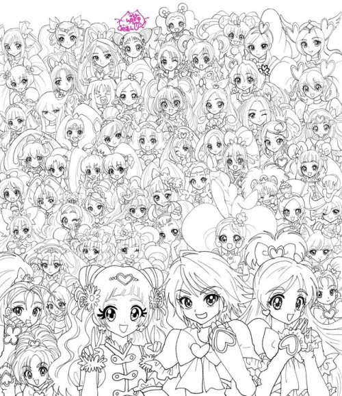 Shoko-tan’s Precure tribute