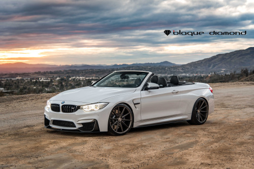 2016 BMW M4 Convertible Fitted on 20 Inch BD-11&rsquo;s in Matte Antique Bronze