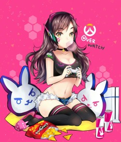 no-h-no-life:  D.Va best girl ^^