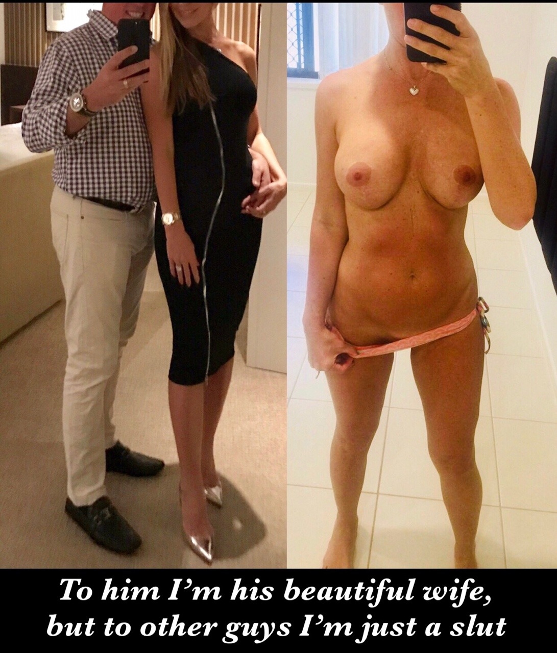 hornyhotwifeblog:  Does anyone want me to be their slut?💕