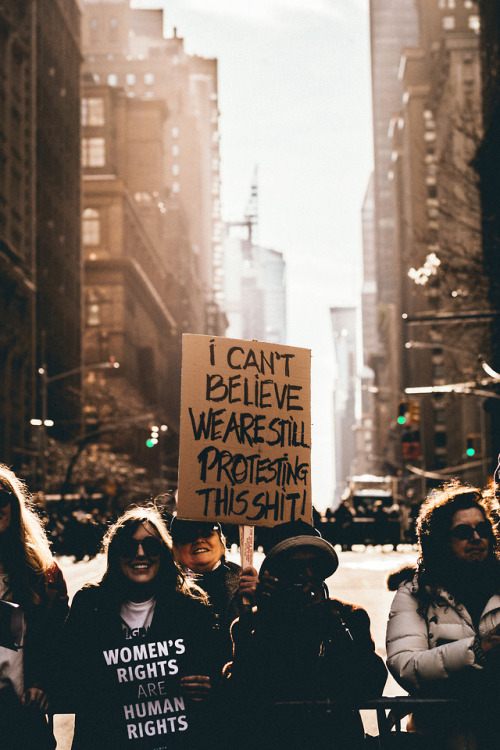 2018 women’s march on NYC