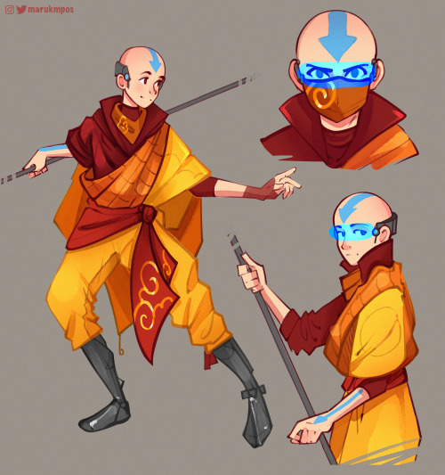 marukmpos: Avatar The Last Airbender! CyberPunk AU