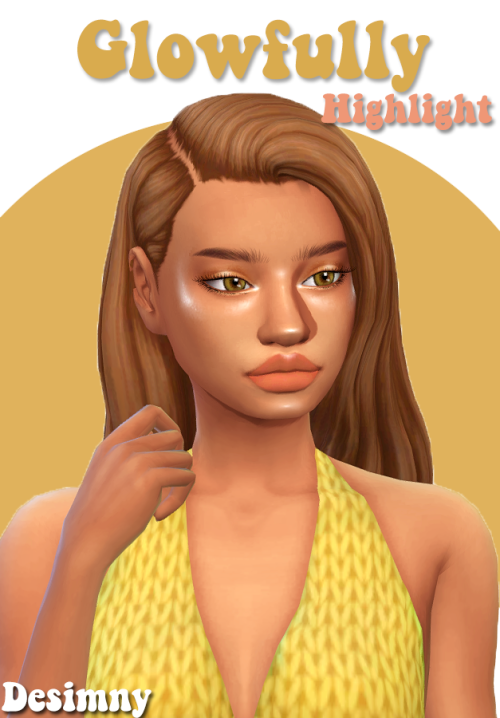 - Glowfully - some new highlighter for your sims ! (: It is found in facepaint of a custom thumbnail