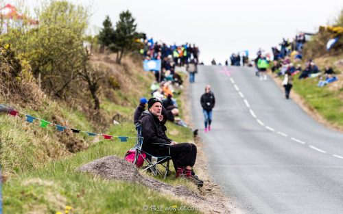 Fans at the Tour de Yorkshire.