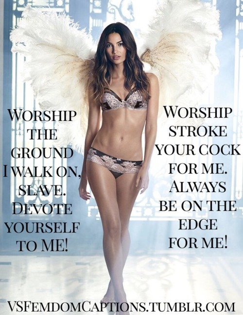 Sex Caption request: Worship the ground Goddess pictures