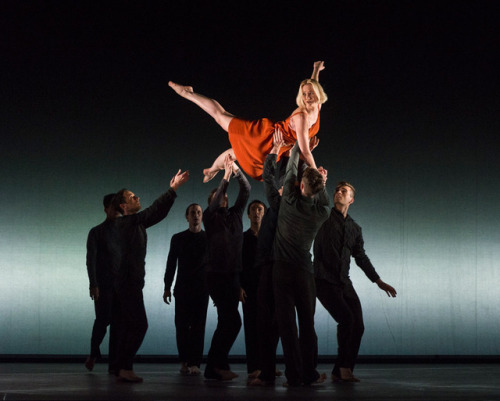 Simone Damberg Würtz in Kim Brandstrup’s Transfigured Night, Rambert, November 2015. © Foteini Chris