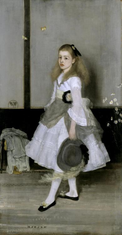 James Abbott McNeill Whistler, Harmony in Grey and Green: Miss Cicely Alexander 1872–4