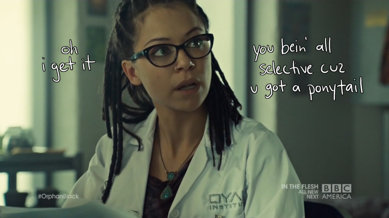 thingsdrawnonorphanblack:  CAN I HAVE YO NUMBA [[PART 3]]