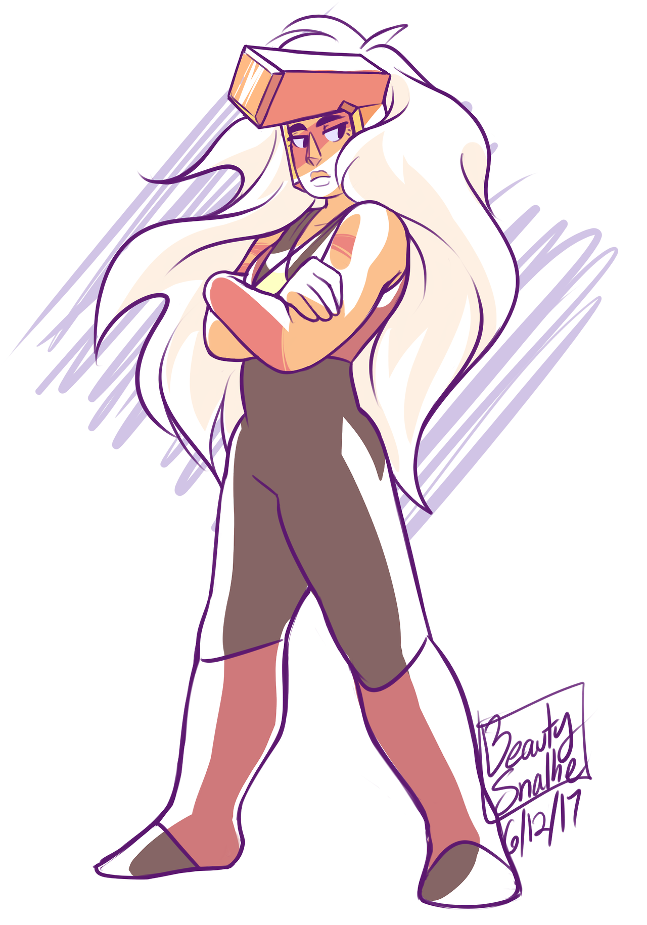 beautysnake:  a commission for Sunset-Inferno on deviantart! Commission Info 
