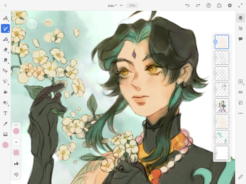 Xiao!! Check out the full wip here!