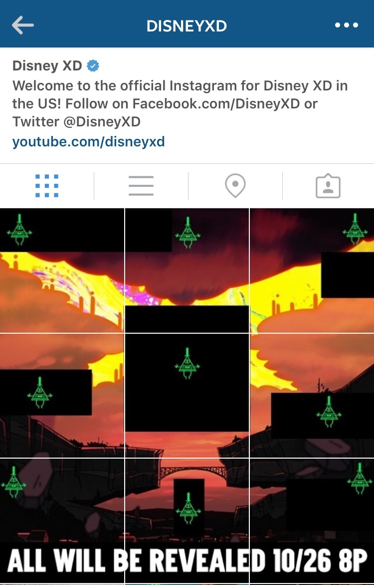 aro-alien:  aro-alien:  so you know how the disney xd instagram did this well on
