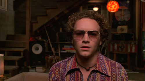 Steven Hyde in Every Episode → 1.04 - Battle of the Sexists