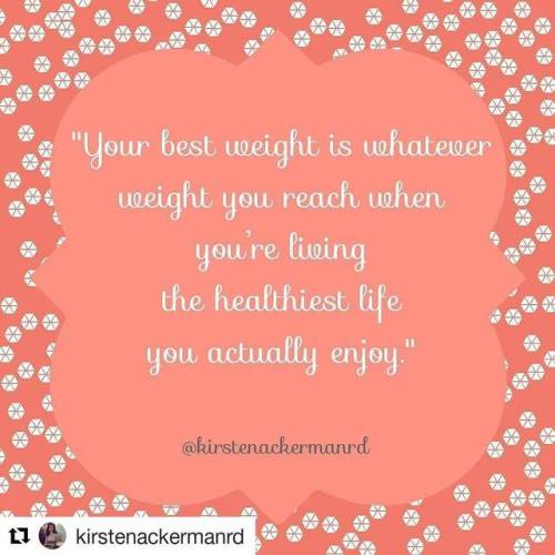 #Repost @kirstenackermanrd (@get_repost)・・・Your best weight can’t be found on a chart! Weights are a