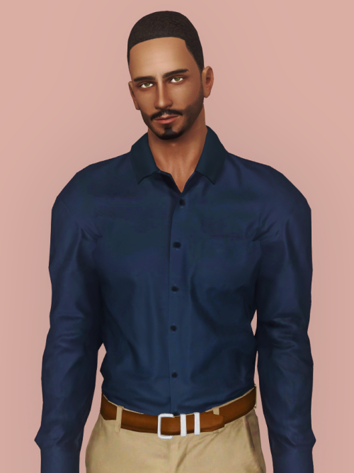 i made some final alterations to the outfit i converted :3 here is saeed modeling it. you can see th