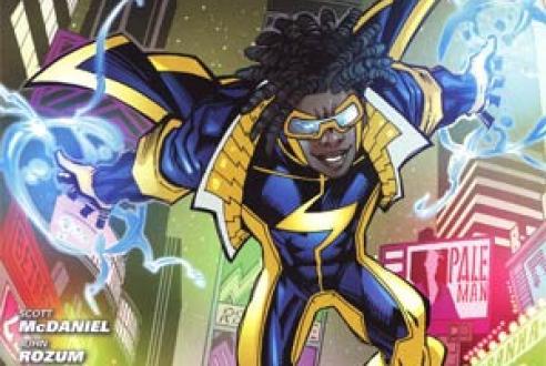 chosen-by-the-gods:  Why does nobody ever talk about Static Shock? You the comic and Tv show.  The Show with a black superhero that fight crime    with his Gay best friend     that talked about School shootings and bullying    Gang Violence   and had