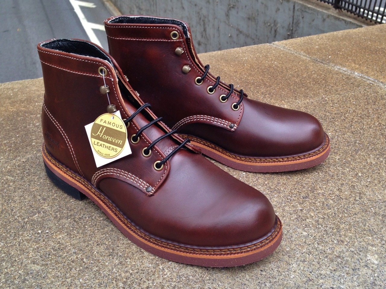 The Old Pine Supply - mouldedshoe: Thorogood 1892 Boots in Horween...