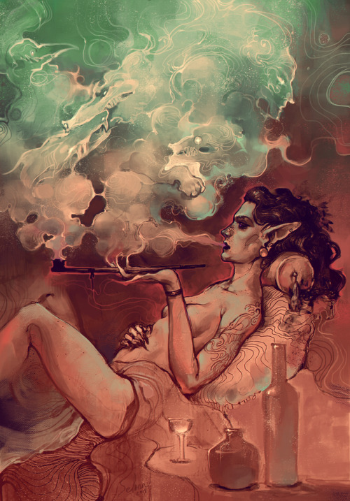 melchiordahrk:Smoke by Selann