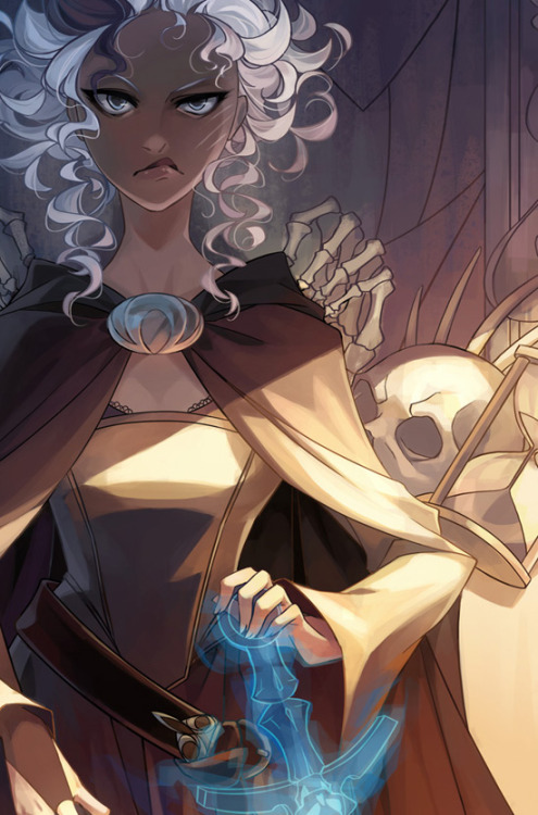 zetallis:A preview of my piece for Ladies of Literature vol. 2! I went with Susan Sto Helit from the