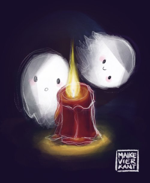 maikevierkant:  Tiny spoopies~   Is everybody excited yet? :3