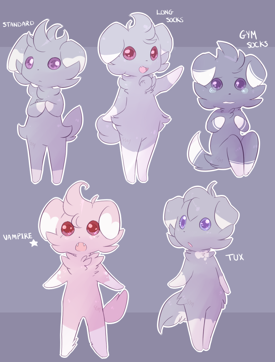 rabbitbatthing:  did some for espurr because why notStandard Espurr are exactly