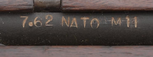 The US Navy 7.62 NATO Garand,During the late 1950’s the US Military adopted the M14 rifle to r