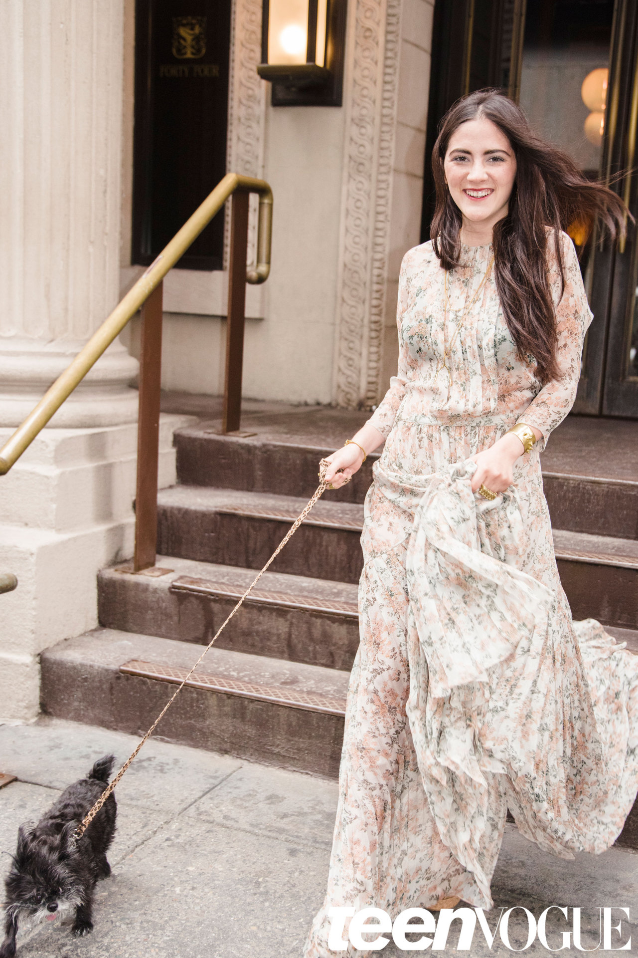 teenvogue:  From edgy to sweet and chic all in a day? Isabelle Fuhrman shows off