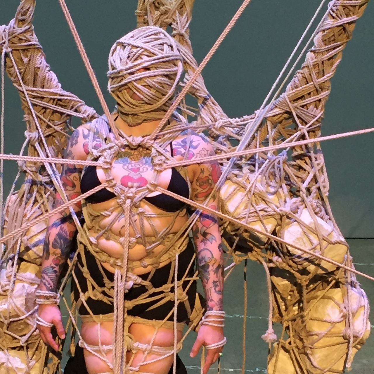 garthknight:    Nemeton 6 (Emma) The 6th &amp; final live installation @carriageworks