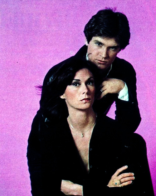 Kate Jackson and Andrew Stevens