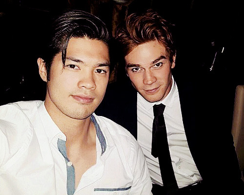 riverdalesource:  rossbutler: Nemeses #Riverdale  kj_apa: This guy @RossButler watch this space.   