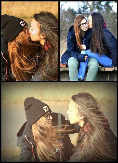 adorablelesbiancouples:  Me and my gorgeous girlfriend, we’re going strong for almost 8 months now. Follow us on http://we0wnthenightg.tumblr.com/ We’re open to all kinds of questions. She is the one for me.