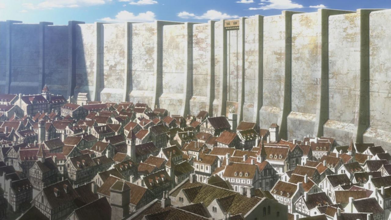 Architecture In Anime Shingeki No Kyojin Definitely One Of The Greatest