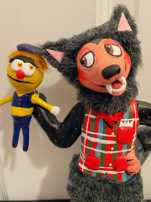 ...i Just Realized I Never Shared My Rockafire Sculptures Here?! Time To Fix That, Here's Rolfe And Earl!
