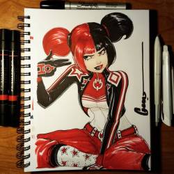 omar-dogan:  #harleyquinn #new52 #dc my own costume design. I