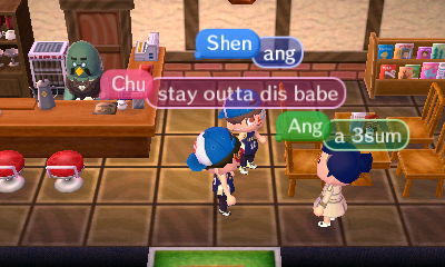 And here we see the local fuckboys hitting on a girl.