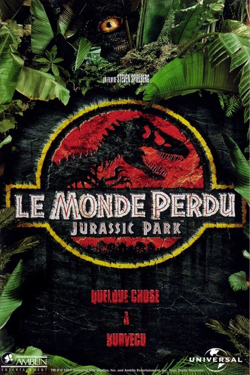 jpnostalgia - Jurassic Park movies promo- theatre...