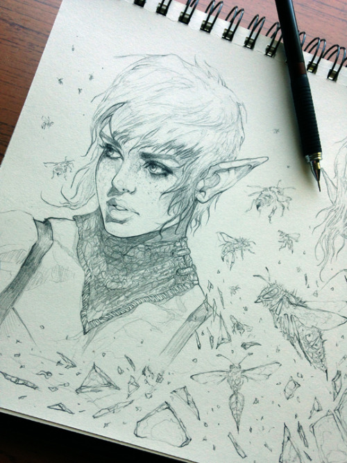 drawingfixx:elf wifey ～(^з^)-♡