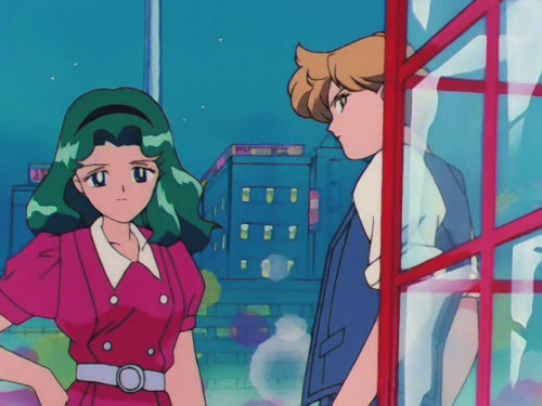 sailorcivilian: Ep 101 Haruka wears this outfit again in ep 102Michiru wears this outfit again in e