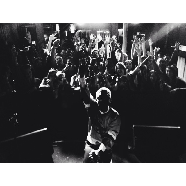 dpryde:  Kelowna was great! Small venues always got hype crowds! #wintour #kelowna
