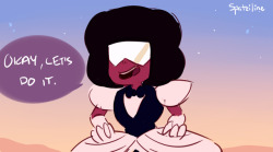 spatziline:  Literally after that, they fused to Garnet again lol +Patreon+  