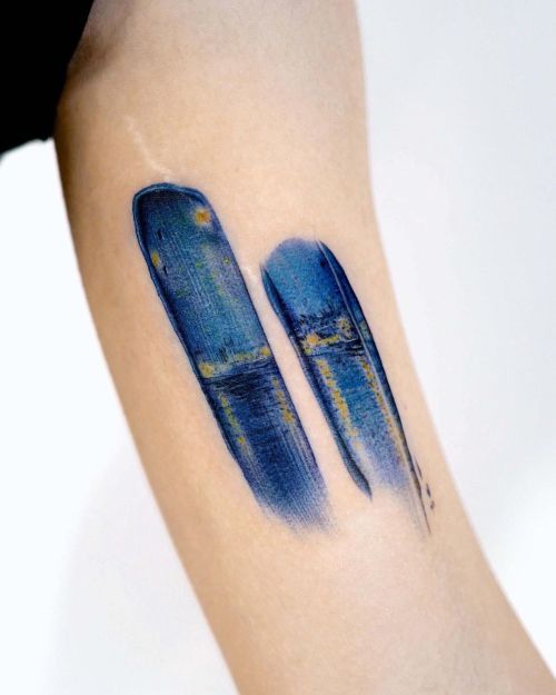 ig: tattoo_a_piece blue;splatter