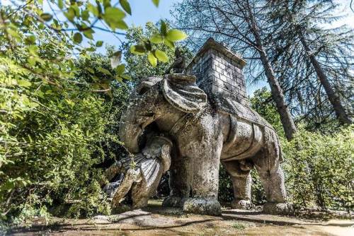 gatabella:The Sacro Bosco (Sacred Grove),colloquially called Park of the Monsters (Parco dei Mostri 