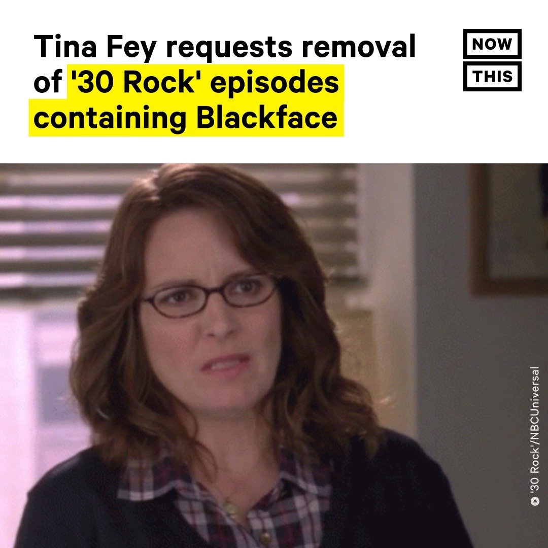 Tina Fey and Robert Carlock, co-creators of NBCUniveral’s ‘30 Rock,’ have requested that streaming services remove 4 episodes of the show that depict actors in Blackface. Fey apologized for the scenes and ‘for the pain they have caused.’ She added,...