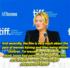 ryanbabygoosegosling:Jason Reitman and Kate Winslet answering this dumbass question correctly at the