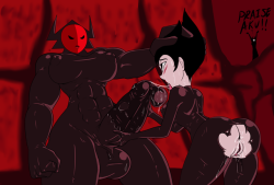 Slashysmiley:ashi And The Big Buff Babysitter That Trained Them As Children From
