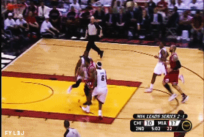 fuckyealebronjames:  The block from Bron in Game 4 of the 2011 Eastern Conference