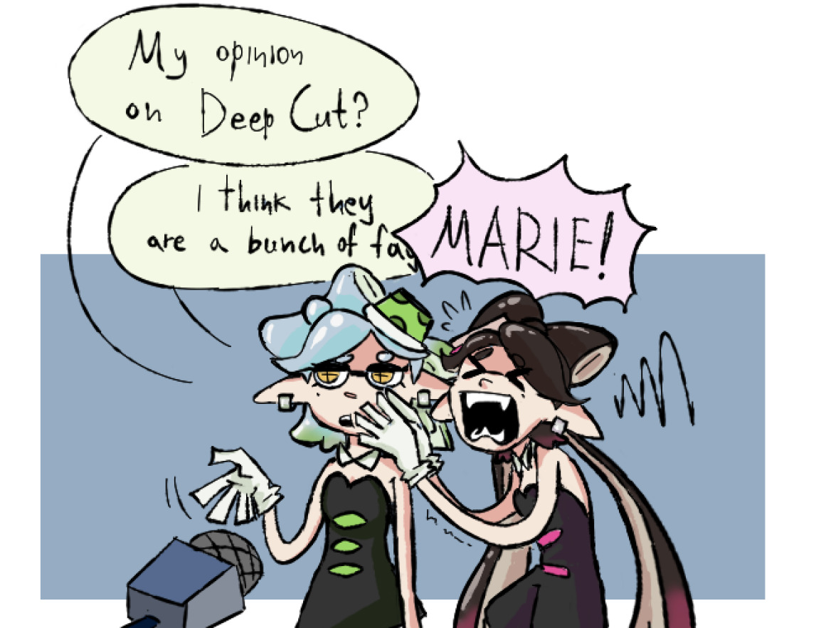 Callie and her socially inept cousin icharger mains on Tumblr